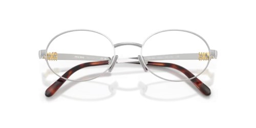 MIU MIU MU 50ZV - 1BC1O1 - 52 Montature ottiche Silver Oval