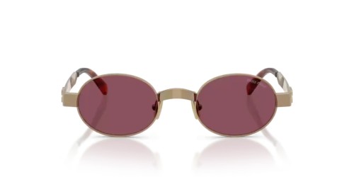 MIU MIU MU B51S - 7OE30Y - 47 Occhiali da sole Bronze Oval