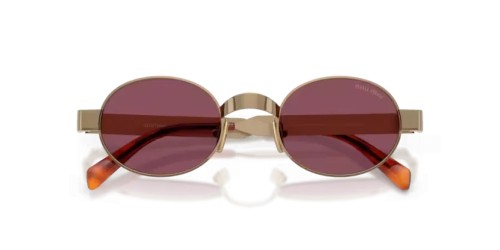 MIU MIU MU B51S - 7OE30Y - 47 Occhiali da sole Bronze Oval