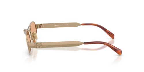 MIU MIU MU B52S - 7OE90X - 52 Occhiali da sole Bronze Oval