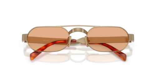 MIU MIU MU B52S - 7OE90X - 52 Occhiali da sole Bronze Oval