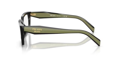 PRADA PR D05V - 03K1O1 - 53 Montature ottiche Black Rectangle