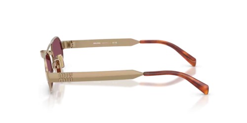 MIU MIU MU B52S - 7OE30Y - 52 Occhiali da sole Bronze Oval