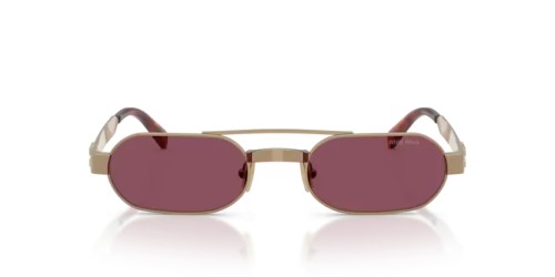 MIU MIU MU B52S - 7OE30Y - 52 Occhiali da sole Bronze Oval