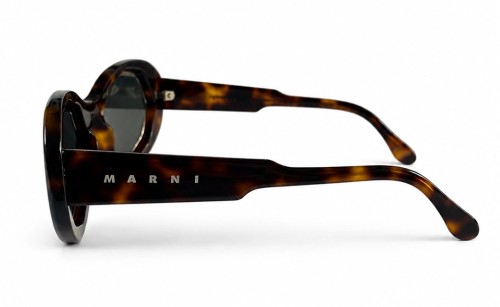 Marni P6P Marni Mount Bromo - 55 Occhiali da sole Havanna Oval