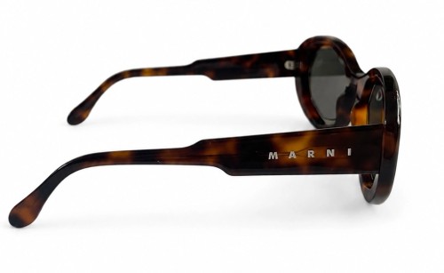 Marni P6P Marni Mount Bromo - 55 Occhiali da sole Havanna Oval