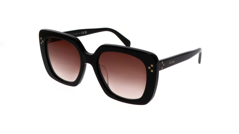 Celine CL40218U - 01F - 55 Occhiali da sole Black Square
