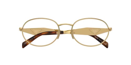 PRADA PR D53VD - 5AK1O1 - 54 Montature ottiche Gold Oval