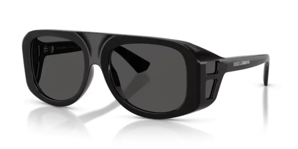 DOLCE & GABBANA DG6208 - 501/87 - 55 Occhiali da sole Black Pilot (Aviator)