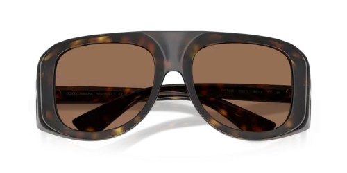DOLCE & GABBANA DG6208 - 502/73 - 55 Occhiali da sole Havanna Pilot (Aviator)