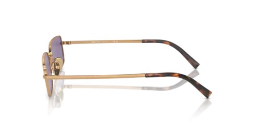 PRADA PR A60S - 7OE01O - 59 Occhiali da sole Bronze Rectangle