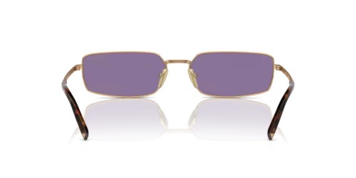 PRADA PR A60S - 7OE01O - 59 Occhiali da sole Bronze Rectangle