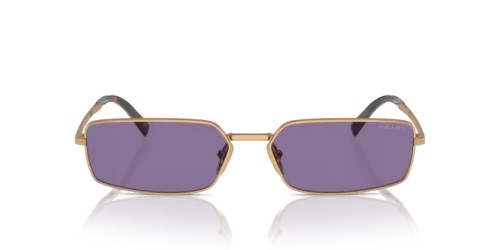 PRADA PR A60S - 7OE01O - 59 Occhiali da sole Bronze Rectangle