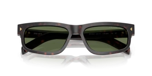 PRADA PR B11S - 17N20G - 57 - CON LENTI POLARIZZATE Occhiali da sole Rectangle