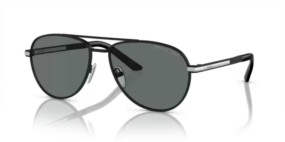 PRADA PR A54S - 1BO5Z1 - 60 - CON LENTI POLARIZZATE Occhiali da sole Pilot (Aviator)