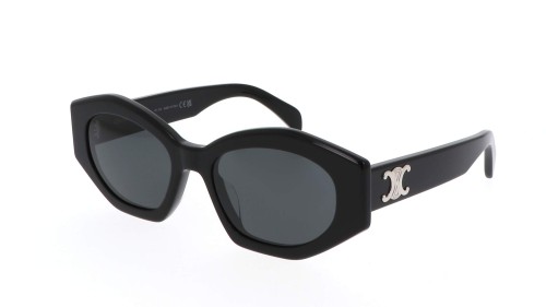 Celine CL40238U - 01A - 55 Occhiali da sole Black Cat Eye