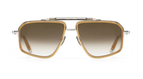 Maybach THE GUARDIAN I - MG/PA-ACN-Z62 - 60 - Realizzato a mano in Giappone Occhiali da sole Pilot (Aviator)