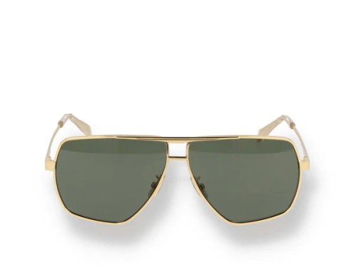 Celine CL40246U-Y - 30N - 59 Occhiali da sole Gold Pilot (Aviator)