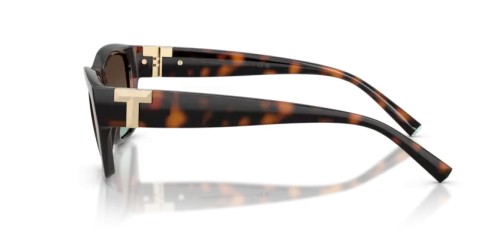 TIFFANY & CO. TF4255U - 80155D - 56 Occhiali da sole Havanna Rectangle
