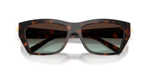 TIFFANY & CO. TF4255U - 80155D - 56 Occhiali da sole Havanna Rectangle