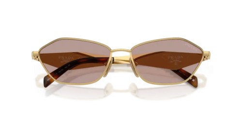 PRADA PR D50S - 5AK20I - 57 Occhiali da sole Gold