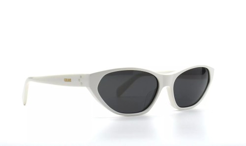 Celine CL40251U - 25A - 57 Occhiali da sole White Cat Eye