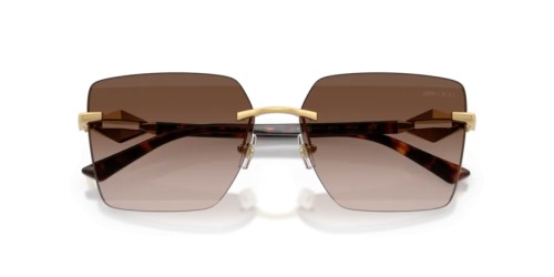 Jimmy Choo JC4018 - 302313 - 59 Occhiali da sole Gold Square
