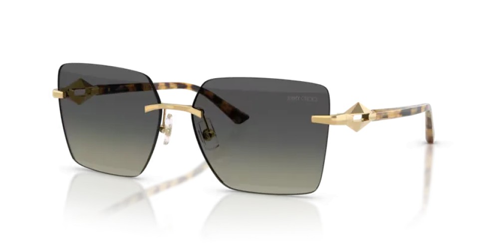 Jimmy Choo JC4018 - 302311 - 59 Occhiali da sole Gold Square