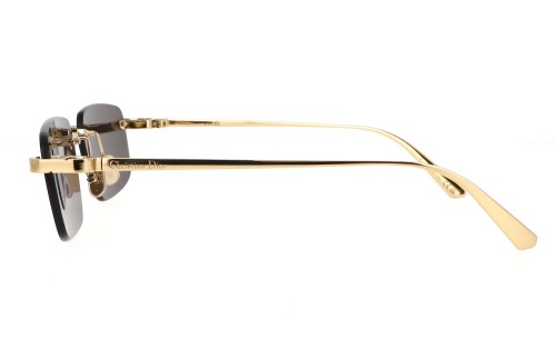 Dior CDior S4U - B0A0 - 57 Occhiali da sole Gold Rectangle