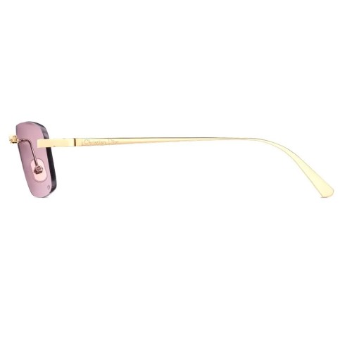 Dior CDior S4U - C0G0 - 57 Occhiali da sole Gold Rectangle