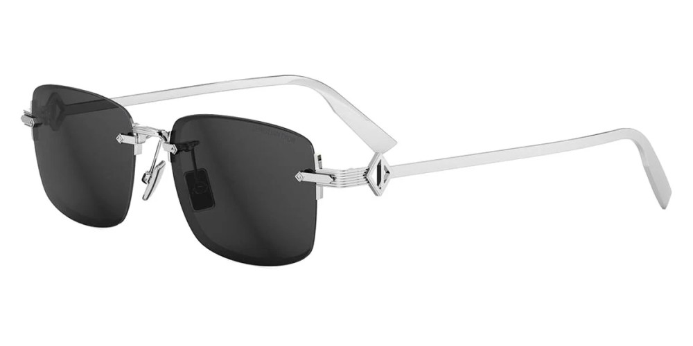 Dior CD DIAMOND S11F - F0A0 - 55 Occhiali da sole Silver Square