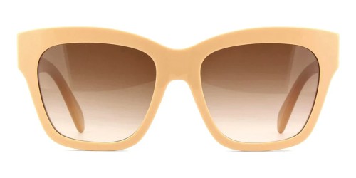 Celine CL40253I - 57F - 55 Occhiali da sole Beige Square
