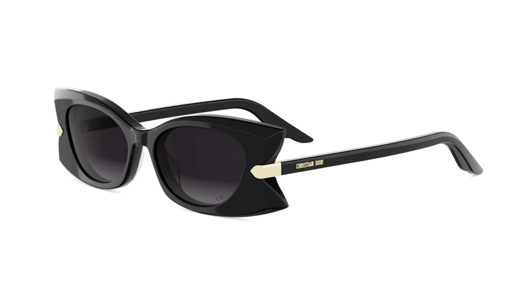 Dior DIORBUTTERFLY S2F - 10A1 - 54 Occhiali da sole Black Cat Eye