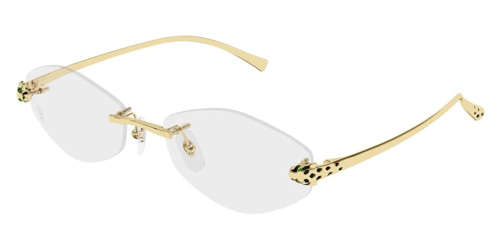 Cartier CT0637O - 001 - 56 Montature ottiche Gold Geometric