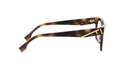 Fendi FE50073I - 053 - 52 Montature ottiche Havanna Square