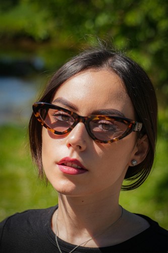 MIU MIU MU B11SU - 14L4I0 - 55 Occhiali da sole Cat Eye