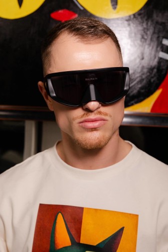 Balmain BPS157 ESPION - A Occhiali da sole Black Mask