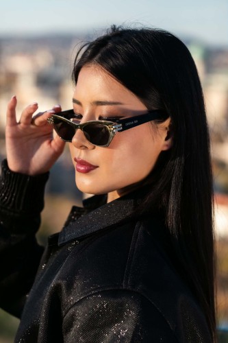 Dior CDIOR B3U - B0A0 D - 53 Occhiali da sole Cat Eye