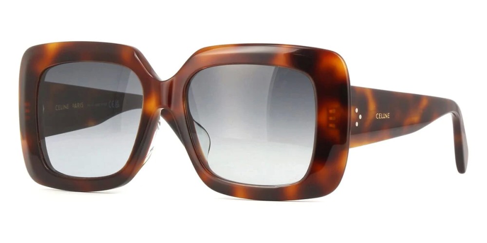 Celine CL40263F - 53B - 54 Occhiali da sole Havana Square