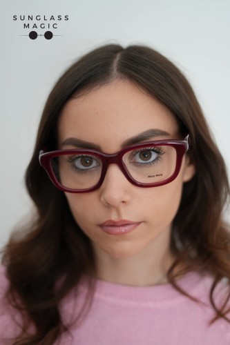 MIU MIU MU 02ZV - 21I1O1 - 53 Montature ottiche Rectangle