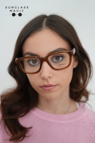 MIU MIU MU 02ZV - 22I1O1 - 53 Montature ottiche Rectangle