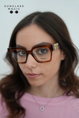 MIU MIU MU 04UV - 11Q1O1 - 52 Montature ottiche Square