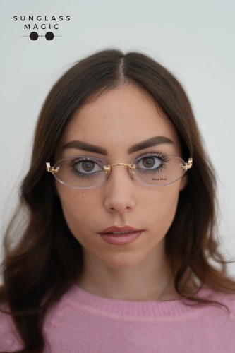MIU MIU MU 53WV - ​ZVN1O1 - ​53 Montature ottiche Oval