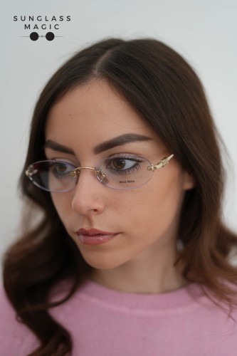 MIU MIU MU 53WV - ​ZVN1O1 - ​53 Montature ottiche Oval