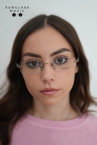 MIU MIU MU 50YV - 26C1O1 - 52 Montature ottiche Rectangle