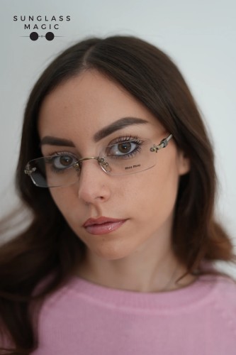 MIU MIU MU 50YV - 26C1O1 - 52 Montature ottiche Rectangle
