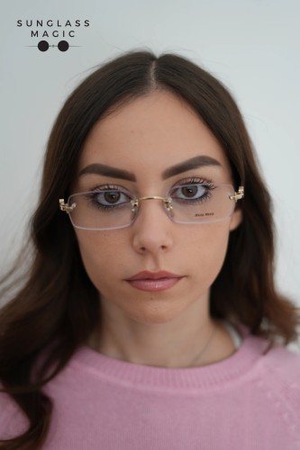 MIU MIU MU 50YV - ZVN1O1 - 52 Montature ottiche Rectangle
