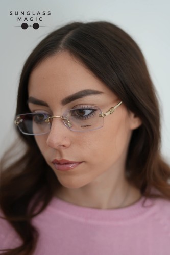 MIU MIU MU 50YV - ZVN1O1 - 52 Montature ottiche Rectangle