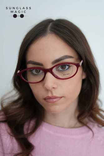 MIU MIU MU 09XV - 21I1O1 - 53 Montature ottiche Oval