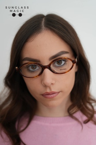 MIU MIU MU 01XV - 26E1O1 - 50 Montature ottiche Oval